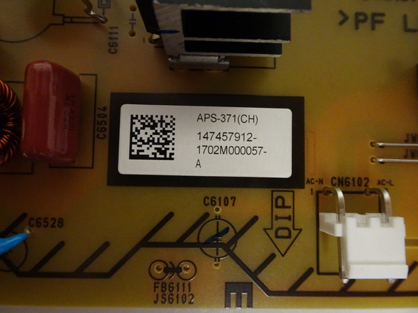 Sony XBR-75Z9D Power Supply (APS-371) 1-474-579-12