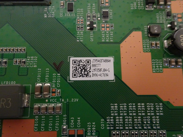 Samsung UN85JU7100FXZA T-Con Board (LJ94-39546B) BN96-41769A