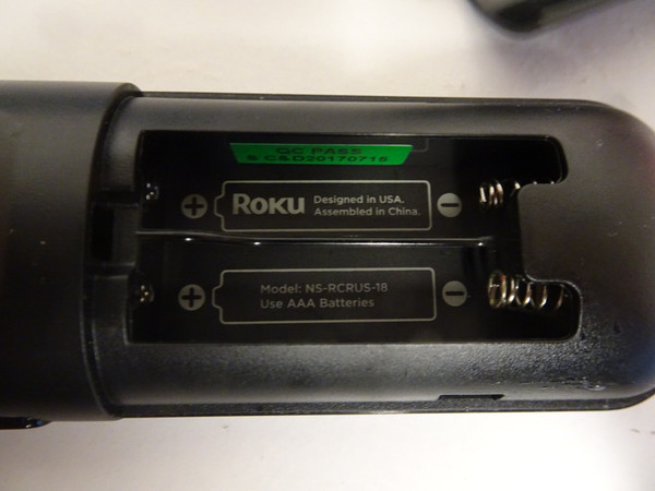 Insignia Remote NS-RCRUS-18 Netflix Sling Hulu Google