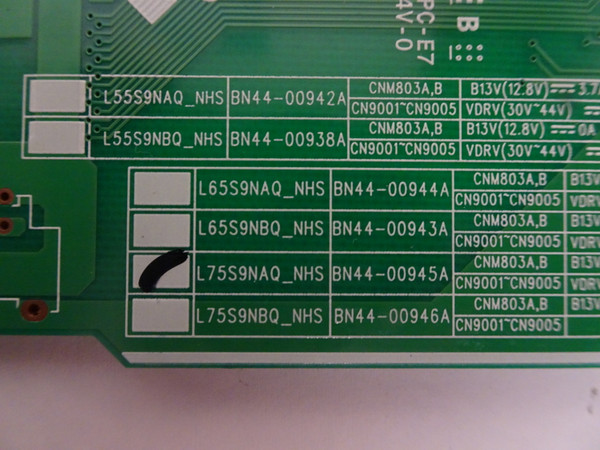 Samsung QN75Q9FNAFXZA LED Driver (L75S9NAQ_NHS) BN44-00945A