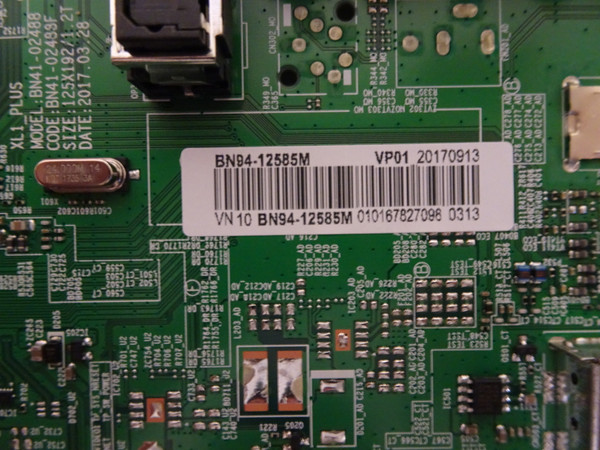 Samsung UN43J5000EFXZA Main Board (BN41-02488F) BN94-12585M