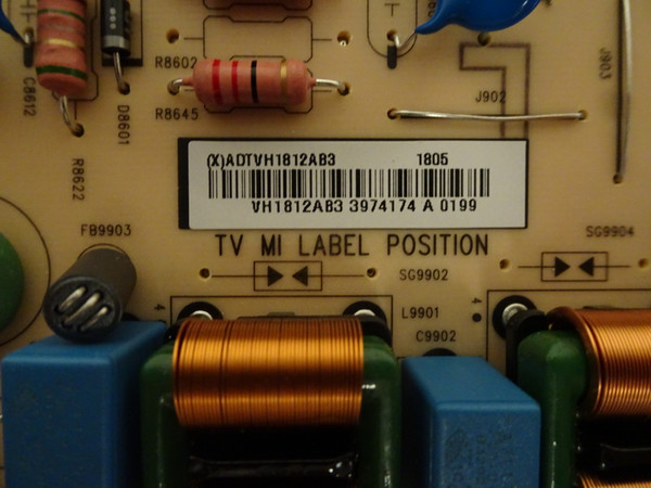 Vizio D50-F1 Power Supply (715G9165-P01-001-003H) ADTVH1812AB3