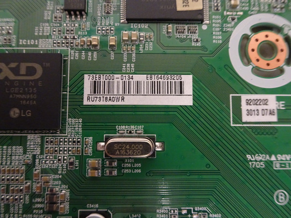 LG 49LV340C Main Board (LC490DUE-FKM3, EAX67258603) EBT64693205