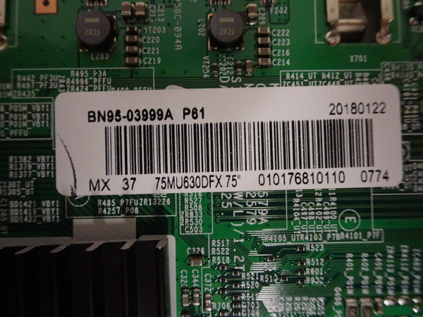 Samsung UN75MU6300FXZA T-Con Board (BN97-12670A) BN95-03999A