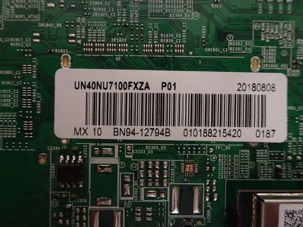 Samsung UN40NU7100FXZA Main Board (BN97-13980B) BN94-12794B