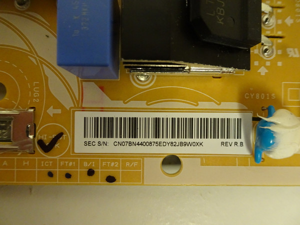 Samsung UN43LS003AFXZA Power Supply (L40F6N_MSM) BN44-00875E