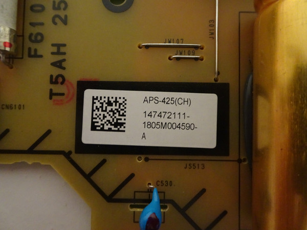 Sony XBR-70X830F GL85 Power Supply (APS-425) 1-474-721-11