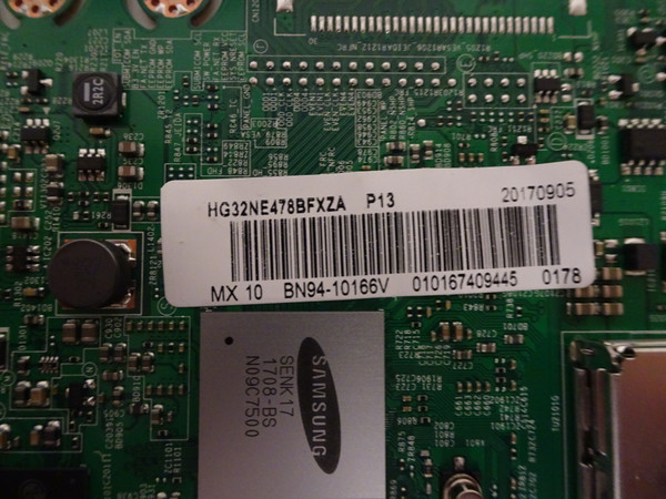 Samsung HG32NE478BFXZA Main Board (BN97-09386V) BN94-10166V