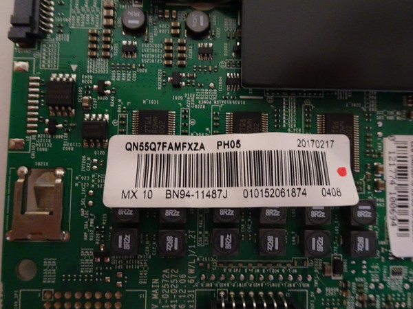 Samsung QN55Q7FAMFXZA Main Board (BN97-12396C) BN94-11487J