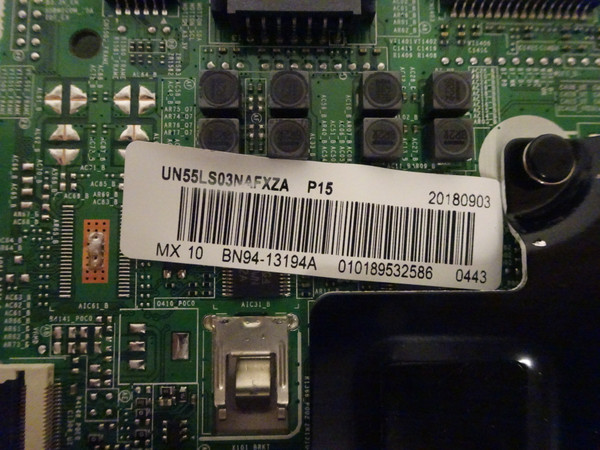 Samsung UN55LS03NAFXZA Main Board (BN97-14651A) BN94-13194A