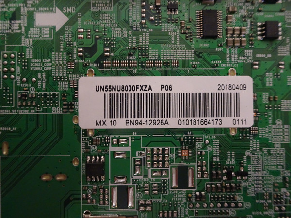Samsung UN55NU8000FXZA Main Board (BN97-14118A) BN94-12926A