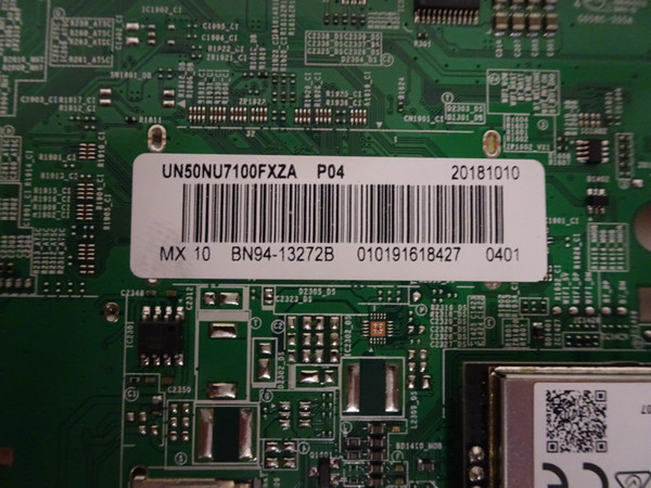Samsung UN50NU7100FXZA Main Board (BN97-14777T) BN94-13272B