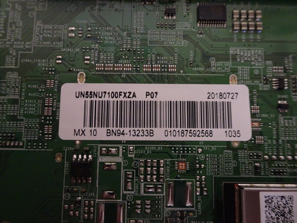 Samsung UN55NU7100FXZA Main Board (BN97-13984B) BN94-13233B