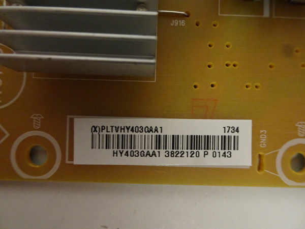 Vizio D50F-E1 Power Supply (715G8460-P01-001-002H) PLTVHY403GAA1
