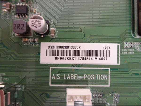 Vizio D50F-E1 Main Board (715G8320-M01-B00-004T) 756TXHCB02K0130