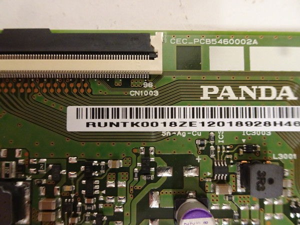 Vizio D55X-G1 T-Con Board (CEC_PCB5460002A) RUNTK0018ZE