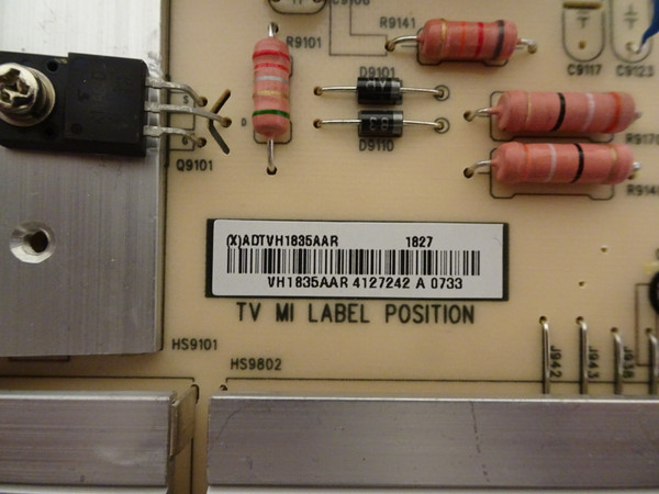 Vizio P65-F1 Power Supply (715G9228-P01-000-003S) ADTVH1835AAR