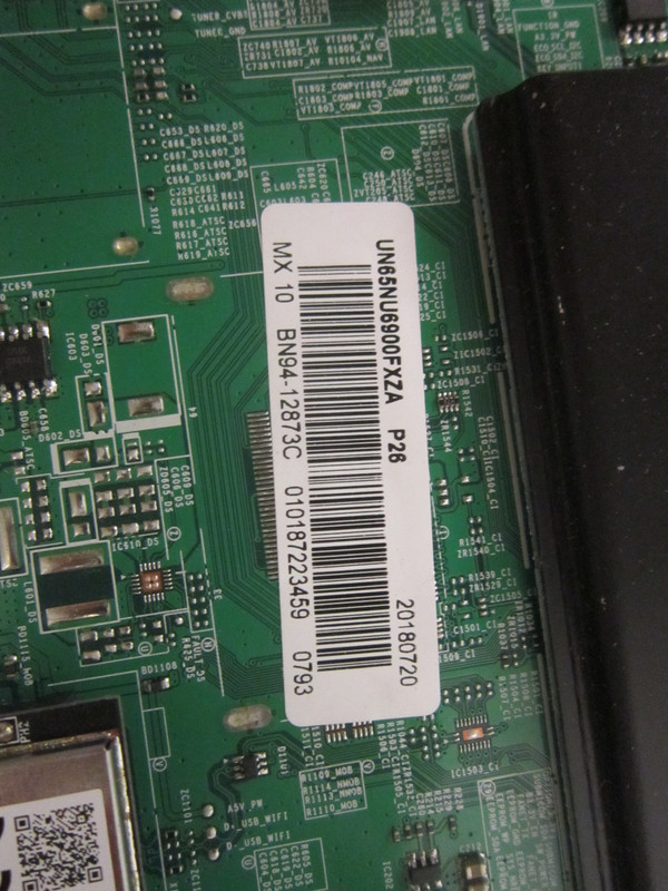 Samsung UN65NU6900FXZA Main Board (BN97-14047C) BN94-12873C