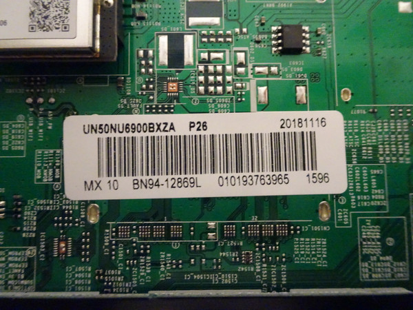 Samsung UN50NU6900BXZA Main Board (BN97-14045K) BN94-12869L