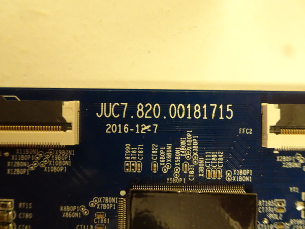 RCA RTRU5027-US / Element E4SW5017RKU T-Con Board  JUC7.820.00181715