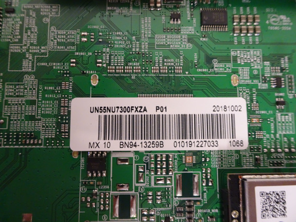 Samsung UN55NU7300FXZA Main Board (BN97-14772B) BN94-13259B