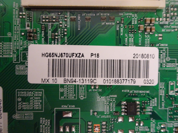 Samsung HG65NJ670UFXZA Main Board (BN97-14487L) BN94-13119C
