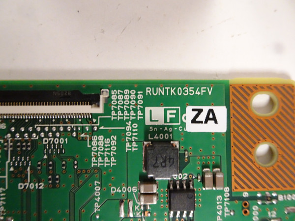 Sony XBR-70X830F T-Con Board (RUNTK0354FVZA) 1-897-278-11