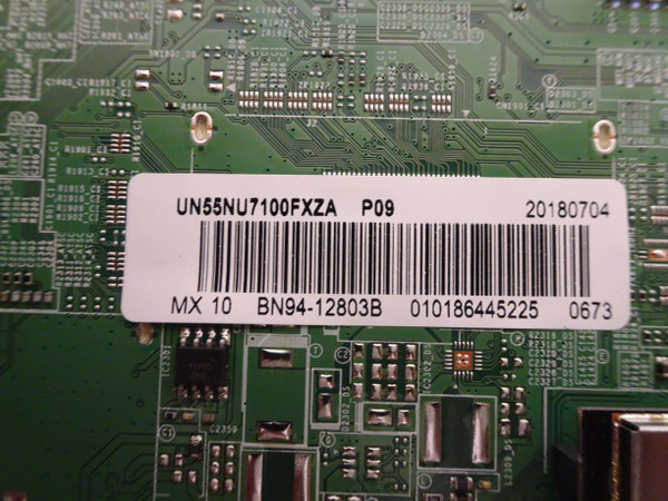 Samsung UN55NU7100FXZA Main Board (BN97-13981B) BN94-12803B