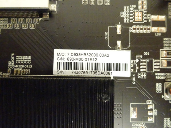 Element EL4KAMZ5017T Main Board (CV938H-B, 74J0769) E17114-SY