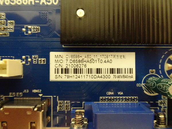 Element E4SFT5517 Main Board (CV6586H-A50, E17230-KK) 79H1241