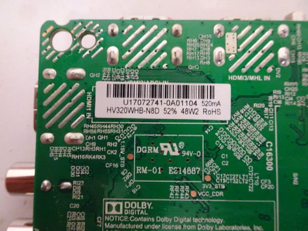 Polaroid 32GSR3000FC Main Board (TP.MS3553.PB818) U17072741