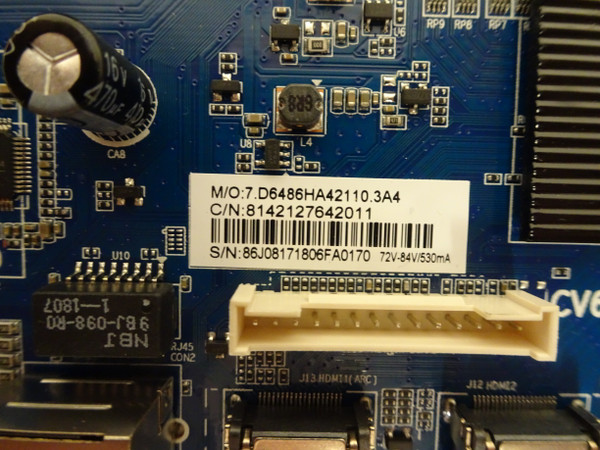 Element ELST4316S Main Board (CV6486H-A42, E18093-ZX) 86J0817