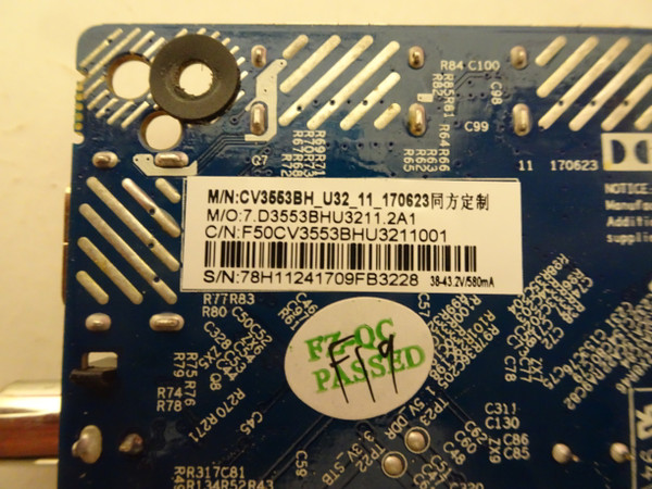 Seiki SC-32HS703N Main Board (CV3553BH-U32) 78H1124