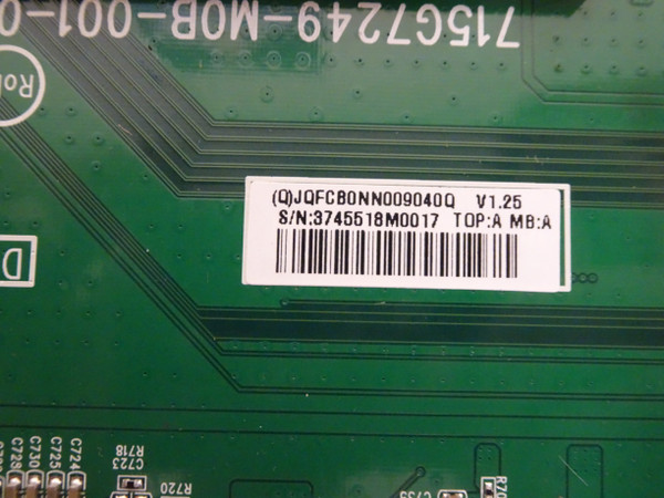 Planar SL5551 Main Board (715G7249-M0B-001-005K) JQFCB0NN0090