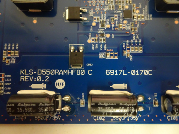 LG 55VM5B-B LED Driver (KLS-D550RAMHF80 C) 6917L-0170C
