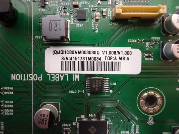 NEC C751Q C981Q V984Q Main Board (715G9170-M0F-000-005K) JQHCB0NM0030