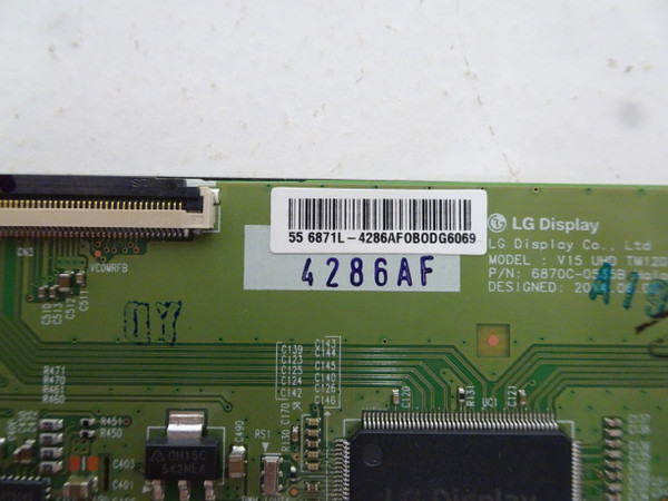 Westinghouse WD55UT4490 T-Con Board (6870C-0535B) 6871L-4286A