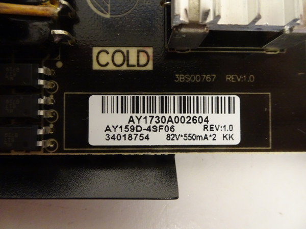 Westinghouse WE55UDT108 Power Supply (34018754) AY159D-4SF06