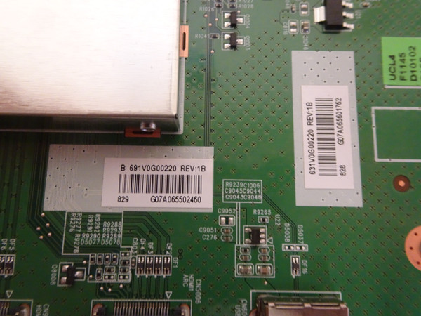 Toshiba 50LF621U19 TF-50A810U19 Main Board (631V0G00220) 78V0D000010