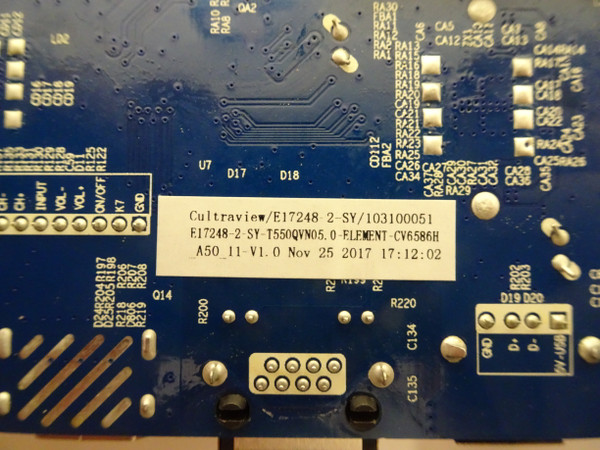 Element E4SFT5517 Main Board (CV6586H-A50, 7BH108C) E17248-2-SY