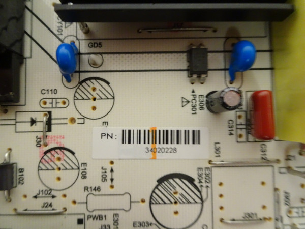 Polaroid 55T7U Power Supply (PW.168W2.801) 34020228