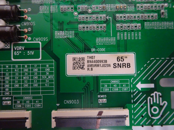 Samsung QN65Q900RBFXZA Power Supply (L65S9SNRB_RHS) BN44-00993B