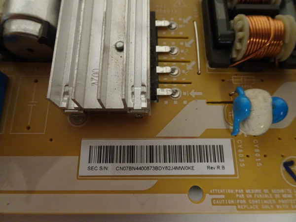 Samsung UN65MU7500FXZA Power Supply (L65E6NR_KSM) BN44-00873B