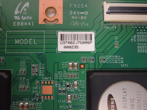 Samsung LH75QMFPLGC/GO T-Con Board (PID_VGU13BTSLA4C4LV0.3) LJ94-37462J