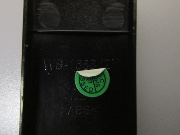 Westinghouse WS-1688-2 Remote