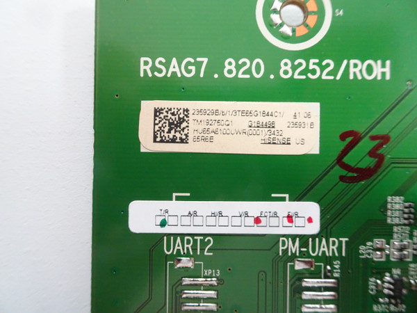 Hisense 65R6E Main Board (235931B, RSAG7.820.8252/ROH) 235929B