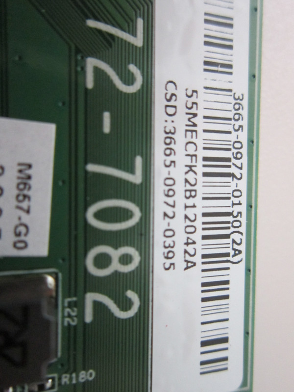 Vizio M657-G0 Main Board (3665-0972-0150) 3665-0972-0395