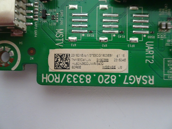 Hisense 60R5800E 60R6E Main Board (231504E, RSAG7.820.8333/ROH) 231501E