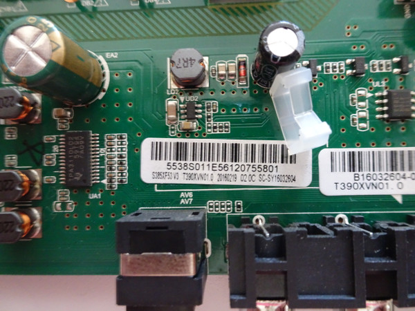 Insignia NS-39D310NA17 Main Board (TP.MS3393.PB793) 55.38S01.1E5