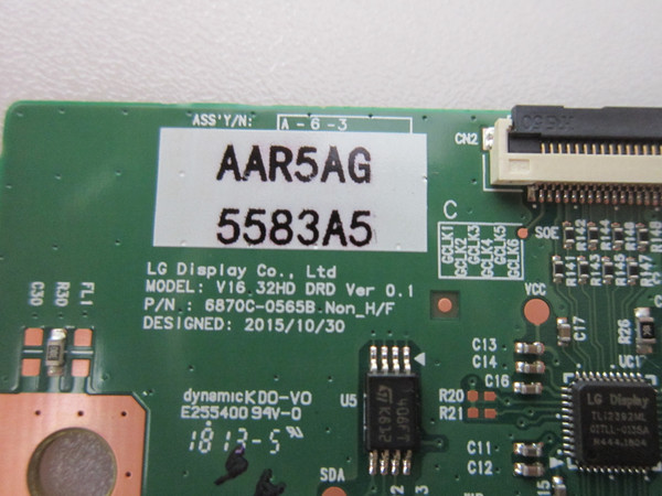 LG 32LK610B T-Con Board (6870C-0565B) 6871L-5583A
